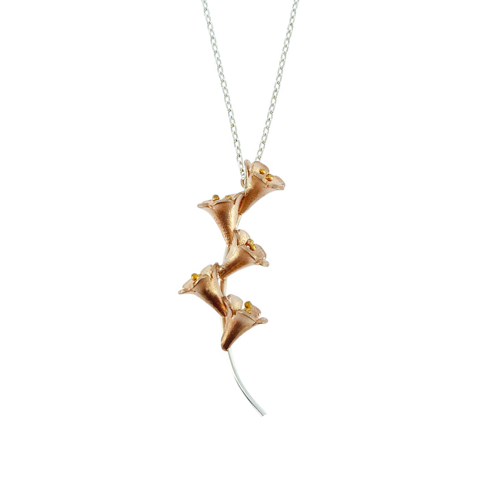 Trumpet Vine Necklace