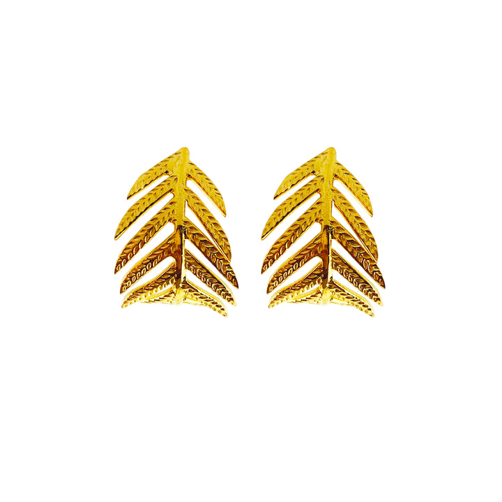 Hoop Mimosa Earrings