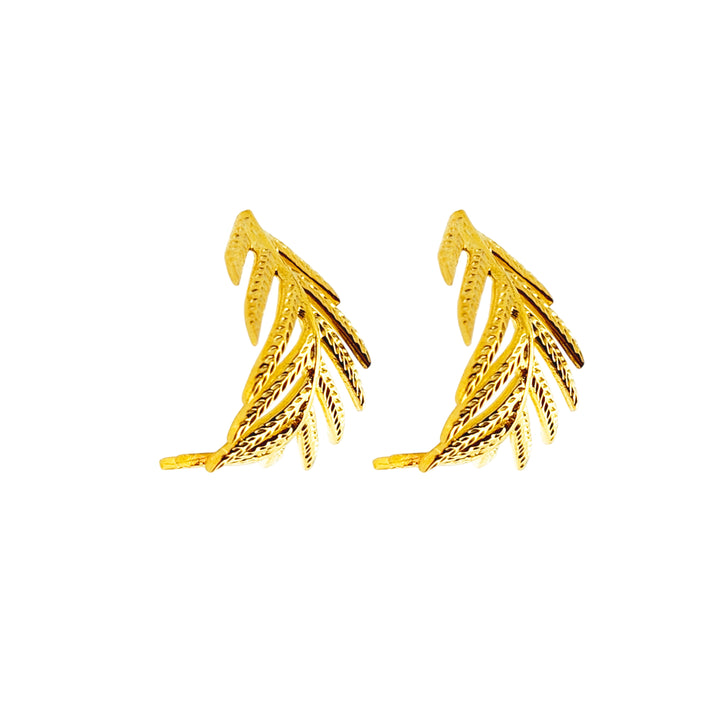 Hoop Mimosa Earrings